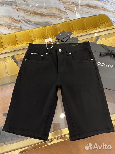 Dolce Gabbana Мужские Джинсовые Шорты Премиум