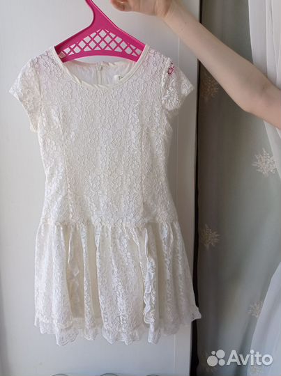 Нарядное платье для девочки 122