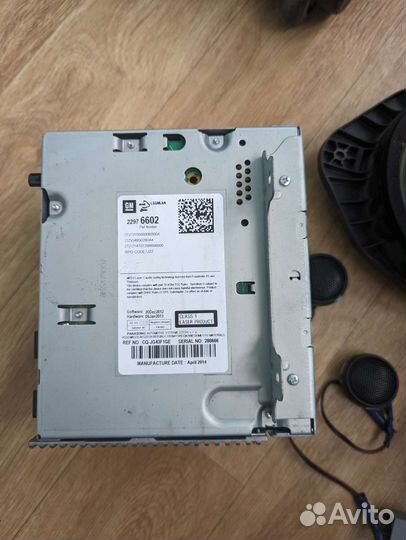 Магнитола и динамики opel astra j