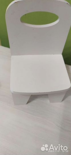 Столик и стульчик для кукол дерево