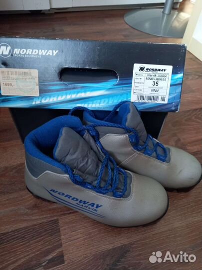 Лыжные ботинки nordway 35