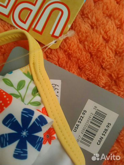 Купальники слитные д/двойни США р. 98-104