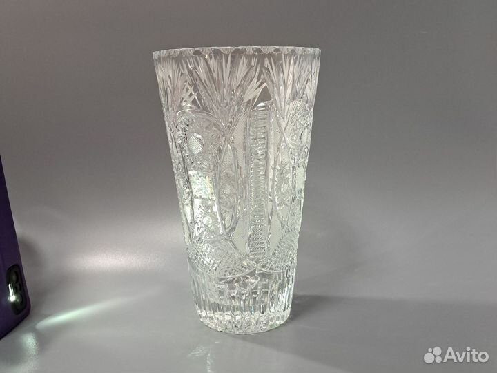 Хрустальные вазы времен СССР