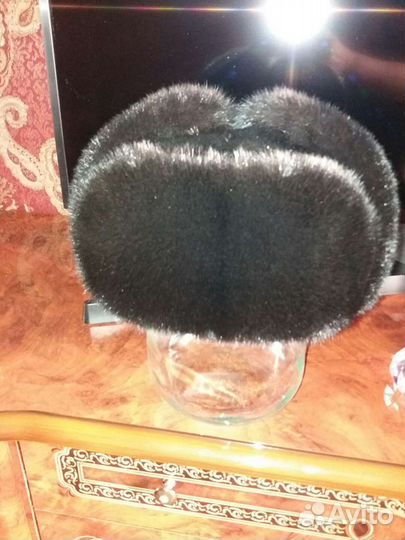 Мужская норковая шапка ушанка обмен на девочку йор