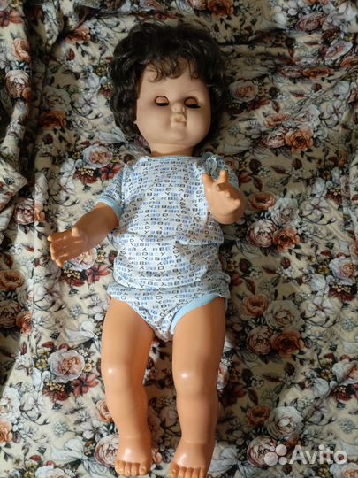 Кукла пупс гдр, большая