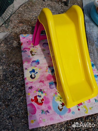 Детская горка пластиковая для дома