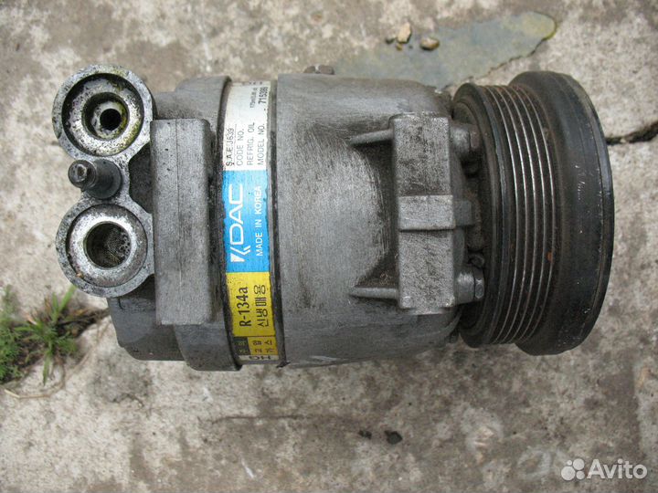 Компрессор кондиционера дефект Chevrolet Lacetti