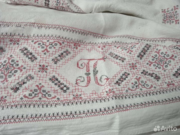 Скатерть старинная дореволюционная