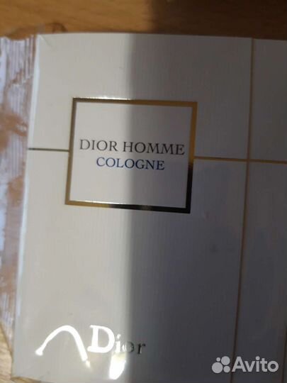 Сэмплы парфюмерии Dior