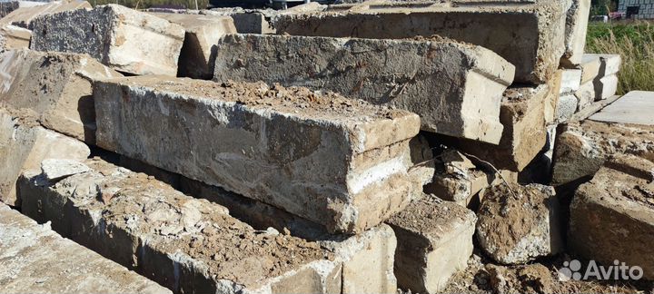Фундаментные блоки фбс б/у