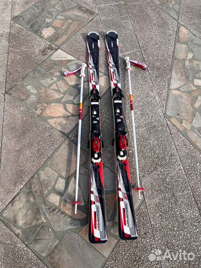 Горные лыжи Elan Waveflex + ботинки 