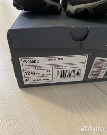 Ботинки New Balance 30,5