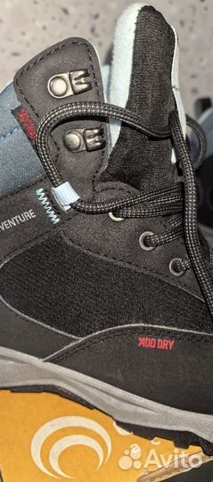 Ботинки женские утепленные Canada w черные