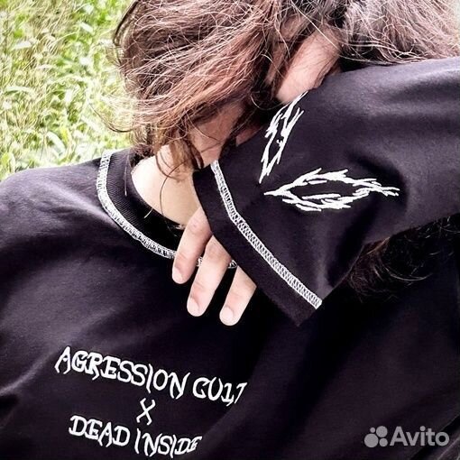 Лонгслив agression cult