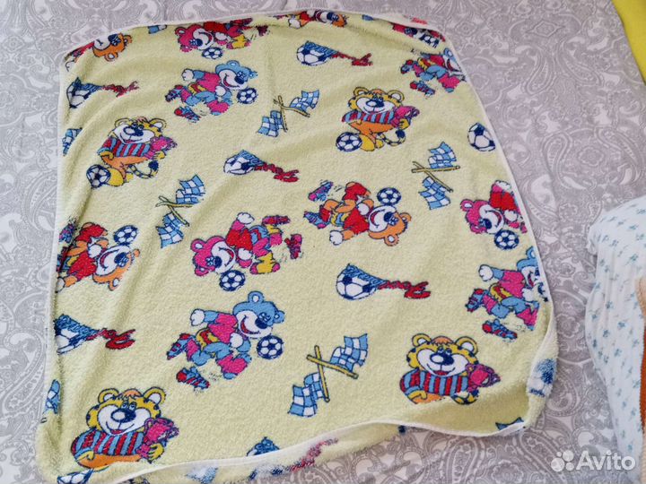 Одеяла детские байковое, шерстянное
