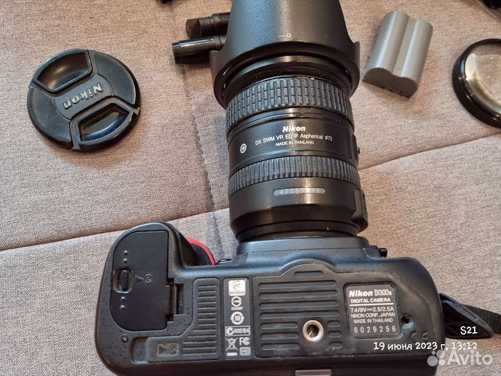 Зеркальный фотоаппарат nikon d300s + объектив