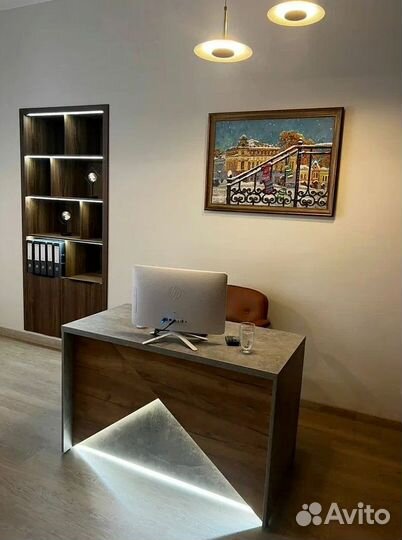 Офисный стол Эста белый