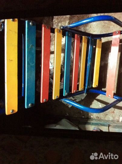 Детские санки с ручкой