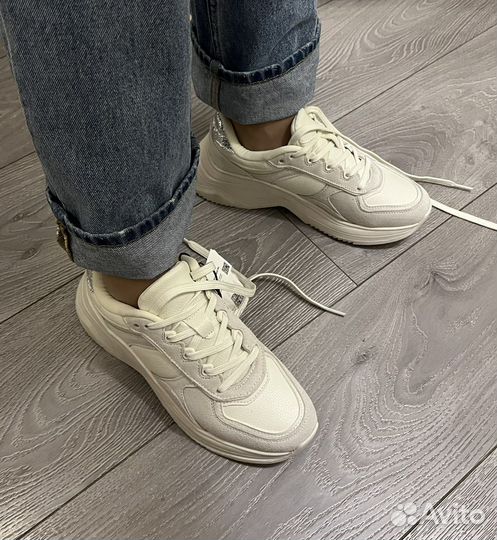 Кроссовки кожаные Zara