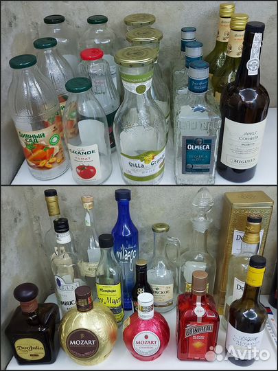 Бутылки б/у