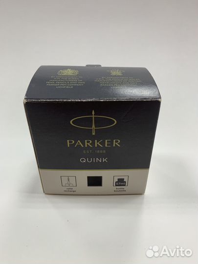 Чернила Parker черные
