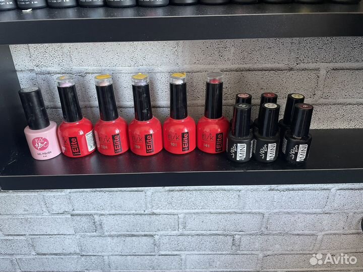 Гель лаки для маникюра набор