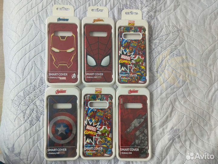 Чехлы на Samsung Galaxy s10 Marvel