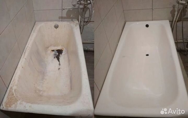 Реставрация ванн с Гарантией. Качественно