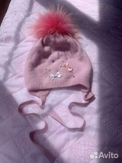 Комплект шапка, шарф