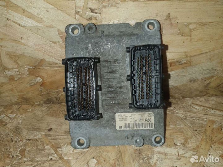 Блок управления двигателем opel corsa D z12xep