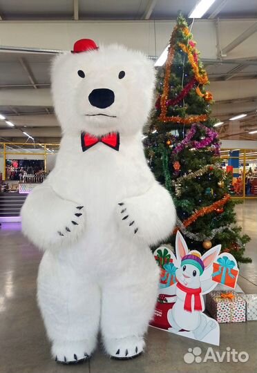 Поздравление от белого мишки