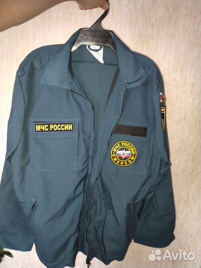 Костюм летний форма синяя специальная