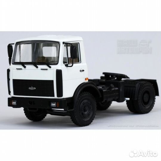 Н791 маз-5433 белый
