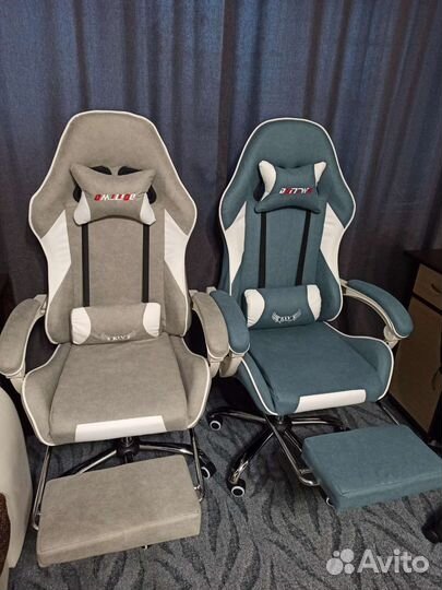 Новые игровые тканевые кресла