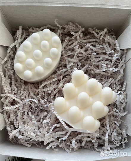 Подарочный набор Свеча + бомбочка/мыло