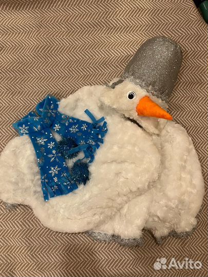 Карнавальный костюм снеговик 110