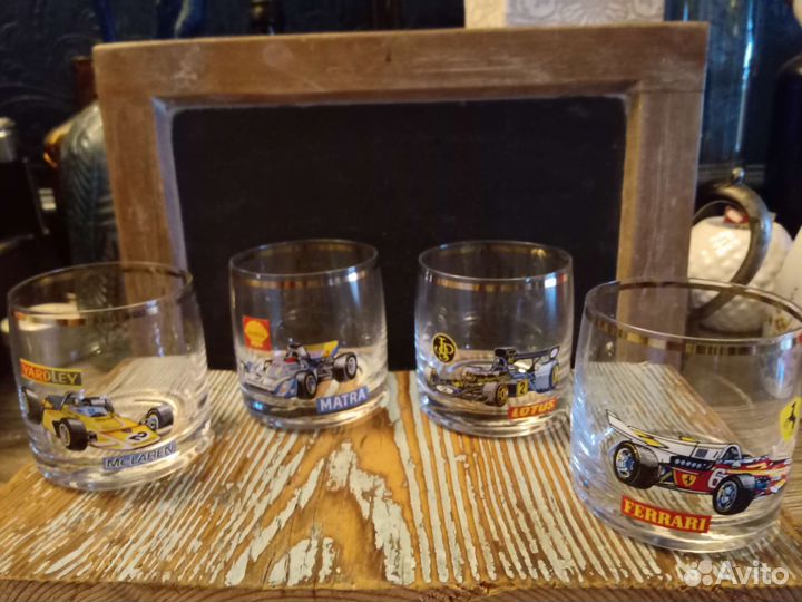 Стаканы Богемское стекло