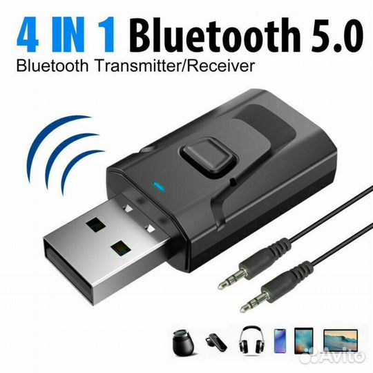 USB Bluetooth 5,0 передатчик приемник