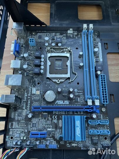 Материнская плата asus p8h61-m lx3 rev 1.0
