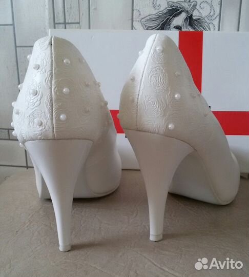 Туфли свадебные (белые)