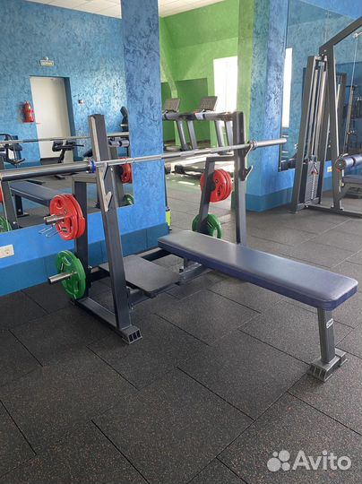 Скамья для жима лёжа усиленная AV101/80c