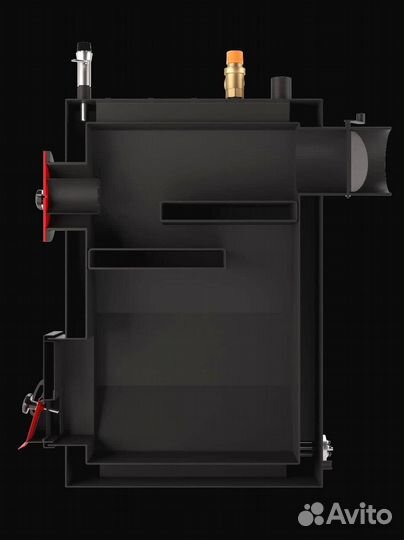 Твердотопливный котёл 100 квт