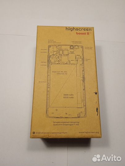 Смартфон Highscreen Boost II SE