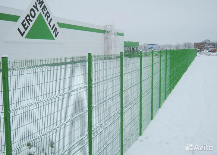 Забор из 3D сетки с гарантией под ключ