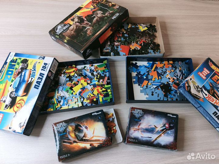 Пазлы 5шт