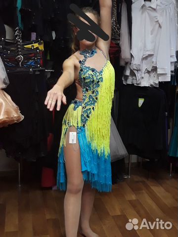 Платье для спортивных бальных танцев