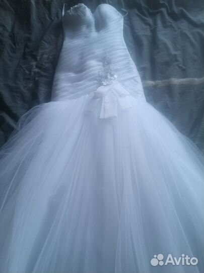 Свадебное платье 42 рыбка