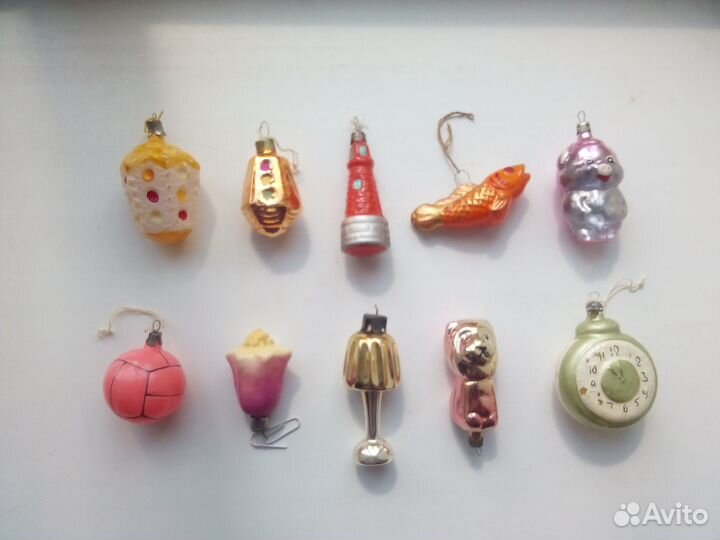 Ёлочные игрушки СССР