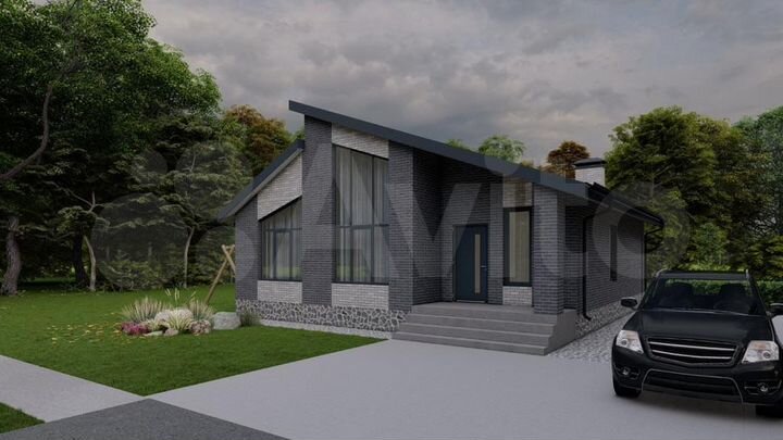 Коттедж 80 м² на участке 4 сот.