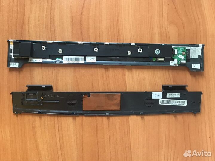 Накладка, панель с кнопкой включения для ноутбука